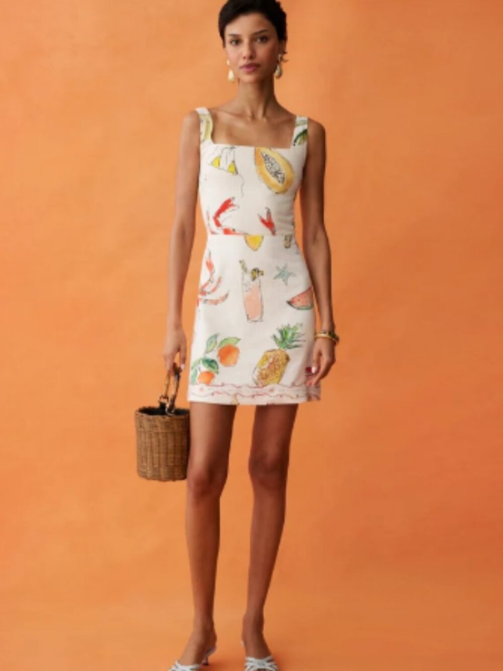 Few Moda Anaya Annika Linen Blend Dress. Sz 0